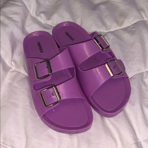 Purple Sandals